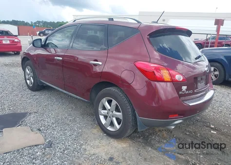 2010 Nissan Murano Sl из США, поврежденный, VIN JN8AZ1MU5AW013665
